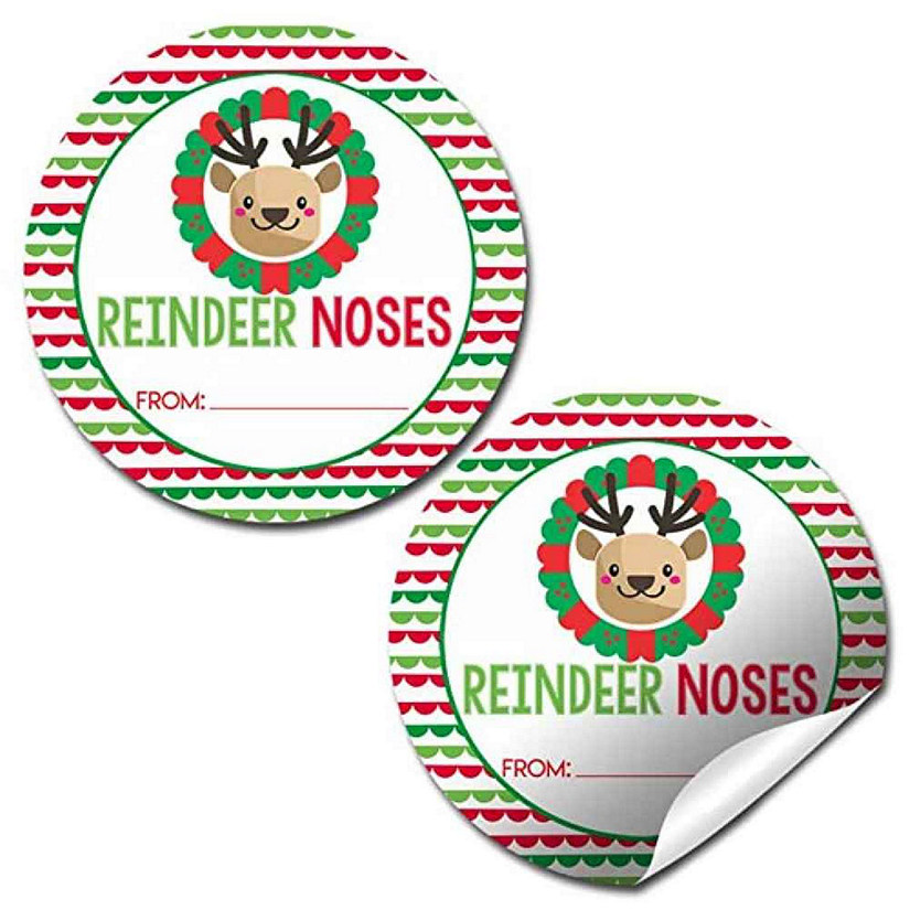 AmandaCreation Reindeer Noses Gift Tag 40pc. Image
