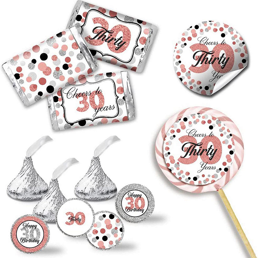 AmandaCreation Rose Gold 30 Sticker Bundle 429pcs. Image