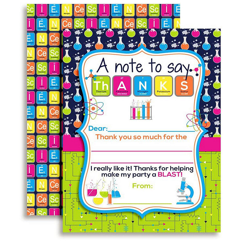 AmandaCreation Science Thank You 20pc. Image