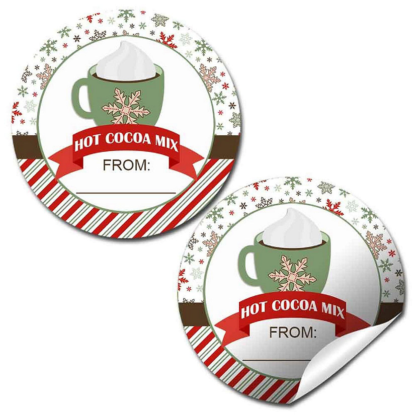 AmandaCreation Snowflake Mug Gift Tags 40pc. Image