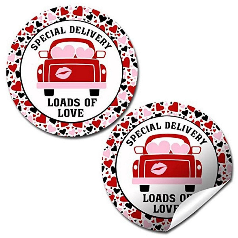 AmandaCreation Special Delivery Valentine Envelope Seals 40pc Image