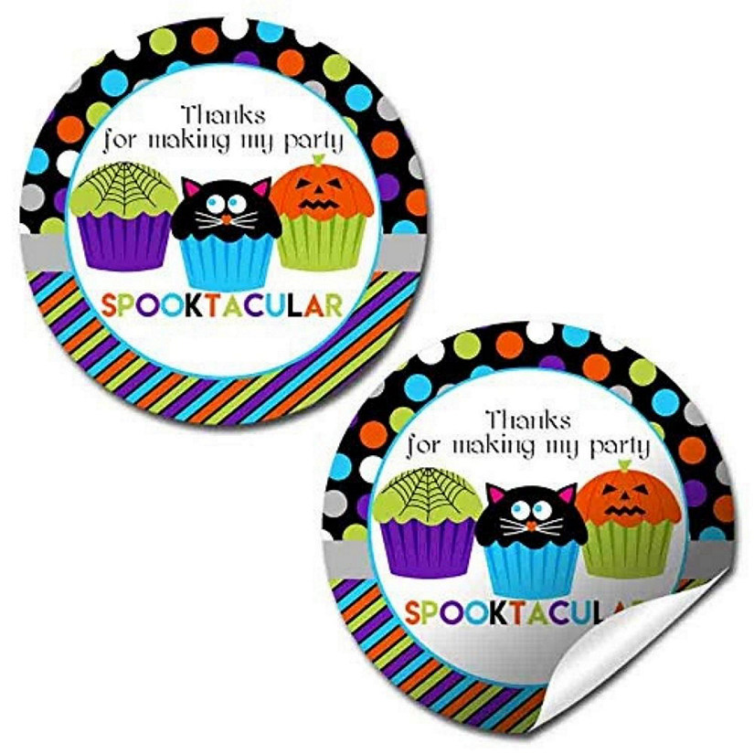 AmandaCreation Spooktacular Cupcake Envelope Seals 40pc Image