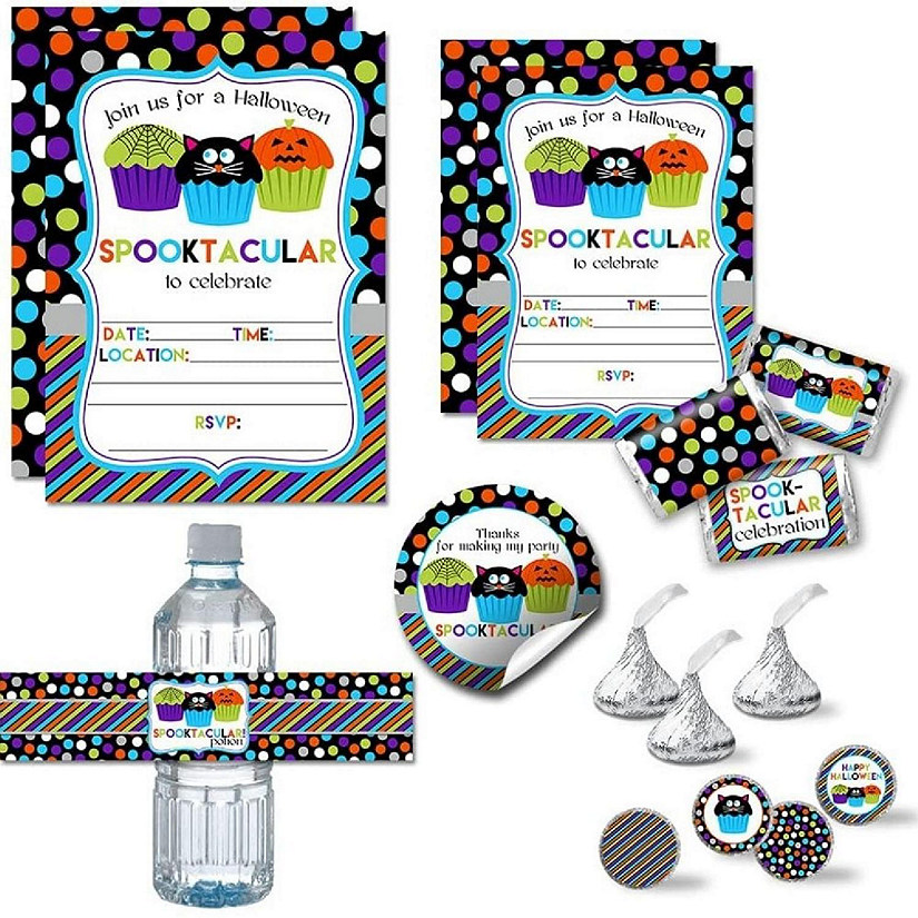 AmandaCreation Spooktacular Cupcake Party Bundle 381pc. Image