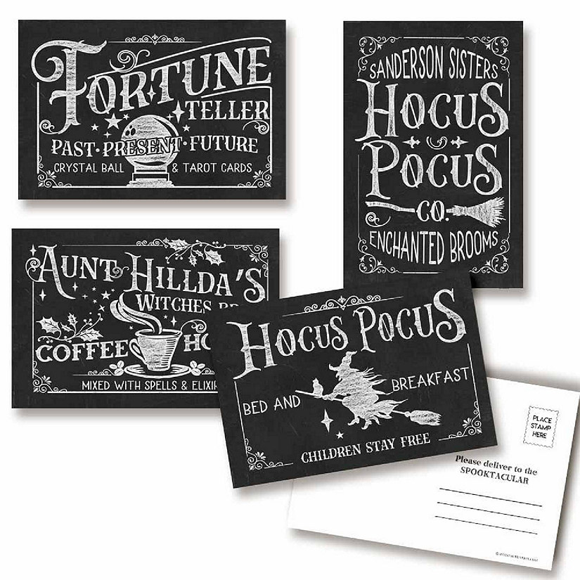 AmandaCreation Spooktacular Halloween Postcards 20pc. Image