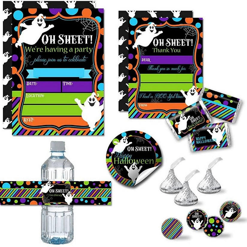 AmandaCreation Spooky Ghost Party Bundle 381pc. Image