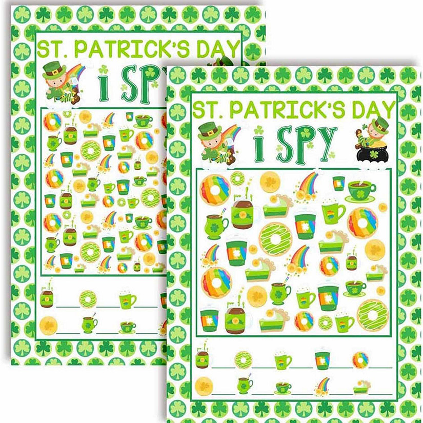 AmandaCreation St. Patrick's I Spy 10pc. Image