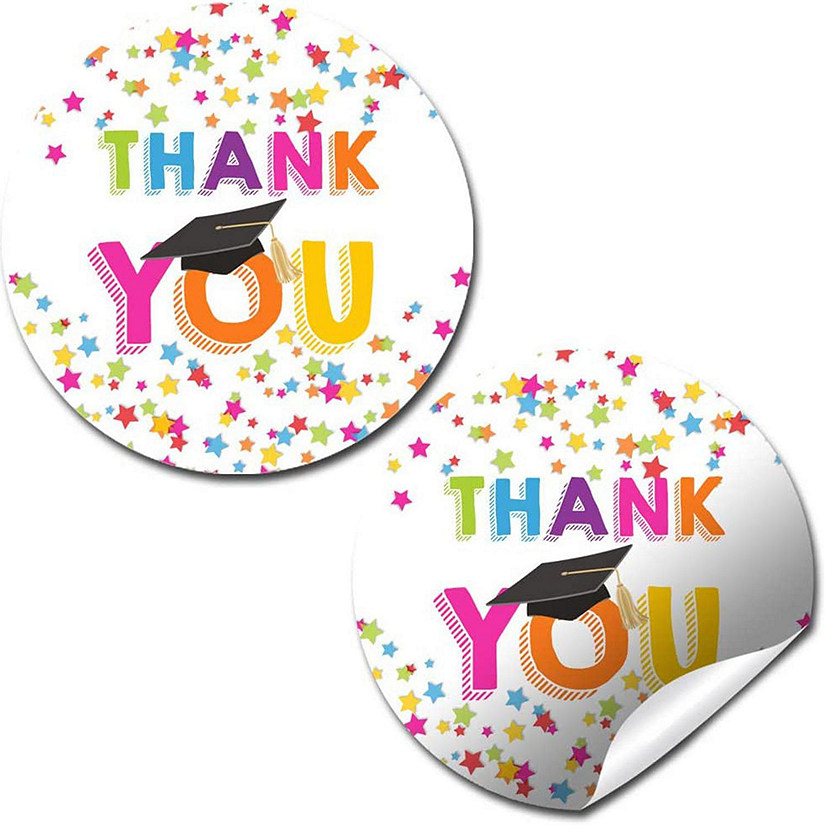 AmandaCreation Star Confetti Grad Envelope Seal 40pcs. Image