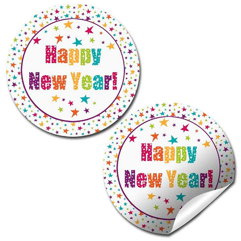 AmandaCreation Stars Countdown Envelope Seals 40pcs. Image