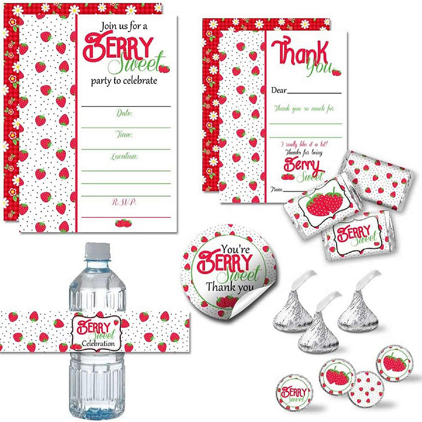 AmandaCreation Strawberry Birthday Bundle 321pc. Image