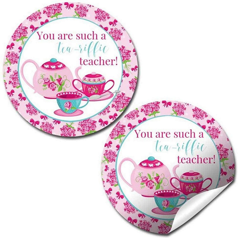 AmandaCreation Teapot Appreciation Stickers 40pc. Image