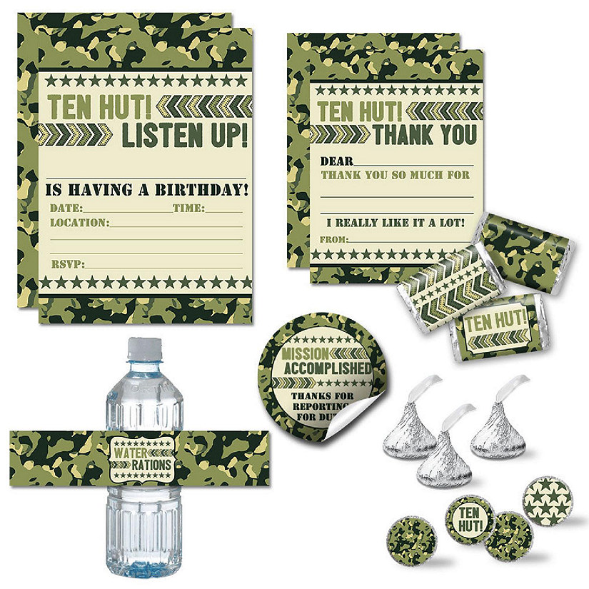 AmandaCreation Ten Hut Party Bundle 381pc. Image