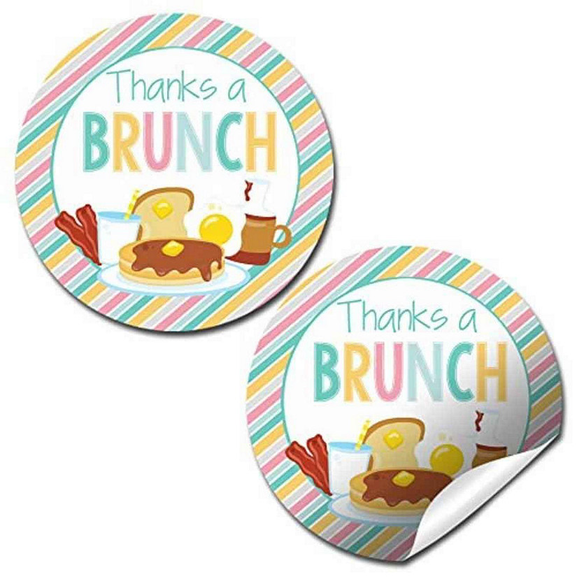AmandaCreation Thanks a Brunch Envelope Seals 40pc. Image