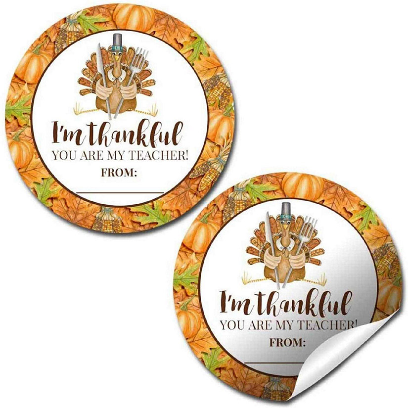 AmandaCreation Thanksgiving Appreciation Envelope Seals 40pc. Image