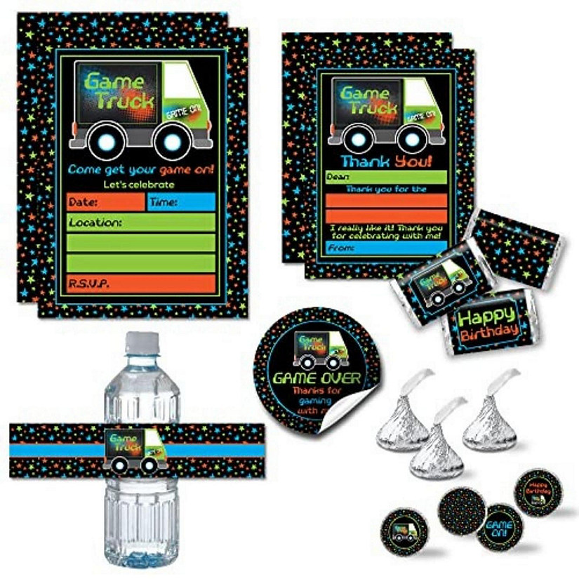AmandaCreation Video Game Party Bundle 381pc. Image