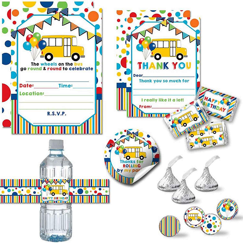 AmandaCreation Wheels on the Bus Bundle 321pc. Image