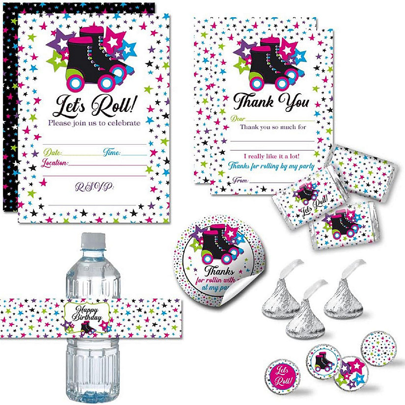 AmandaCreation White Star Rollerskating Bundle 321pc. Image