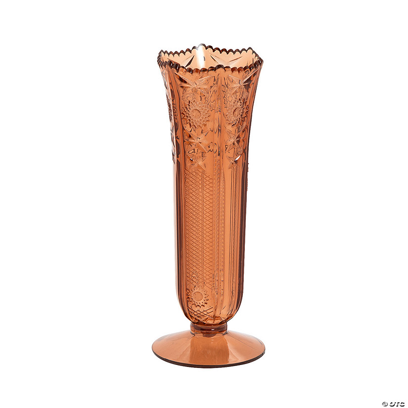 Amber Bud Vases - 12 Pc. Image