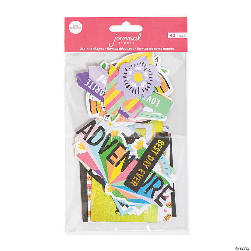 American Crafts&#8482; Best Day Ever Die-Cut Shapes Image