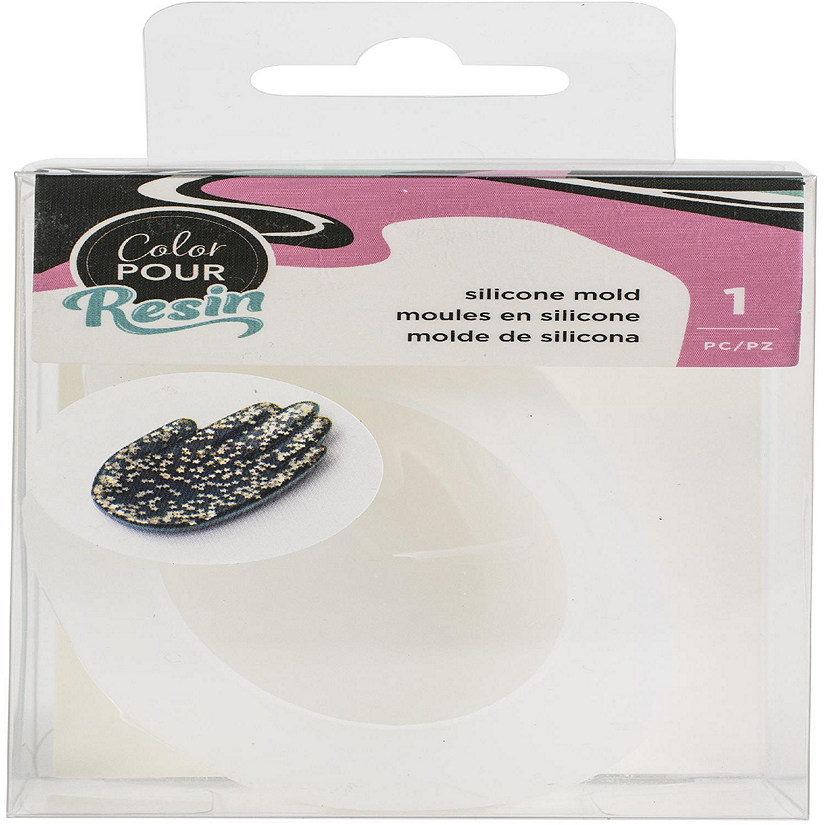 American Crafts Color Pour Resin MoldHand Dish Oriental Trading