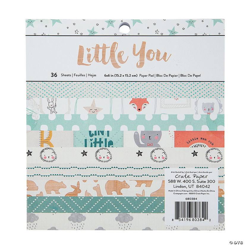 American Crafts&#8482; Crate Paper Little You Paper Pad Image