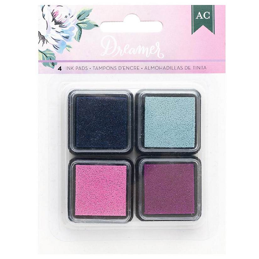 American Crafts Dreamer Ink Pads-4/Pkg Image