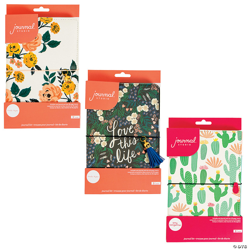 American Crafts&#8482; Floral Journal Assortment - 9 Pc. Image
