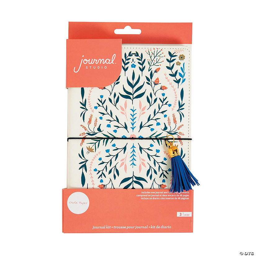 American Crafts&#8482; Floral Journal Kit - 3 Pc. Image