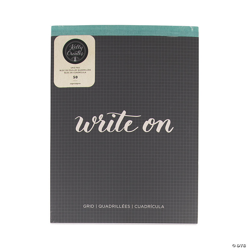 American Crafts&#8482; Kelly Creates Grid Lettering Pad Image