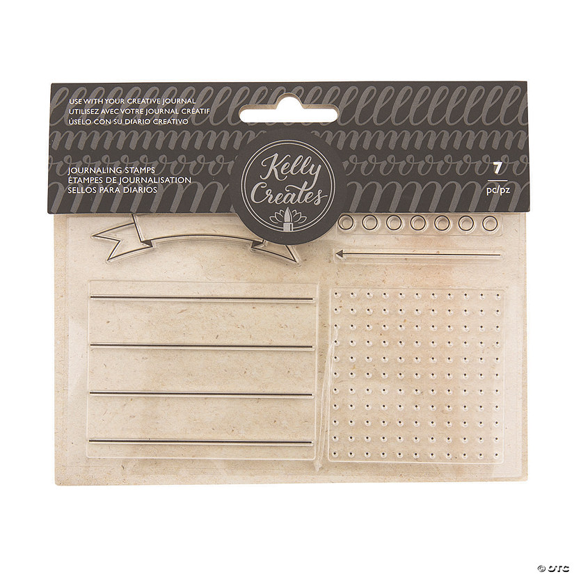 American Crafts&#8482; Kelly Creates Journaling Traceable Stamps Image