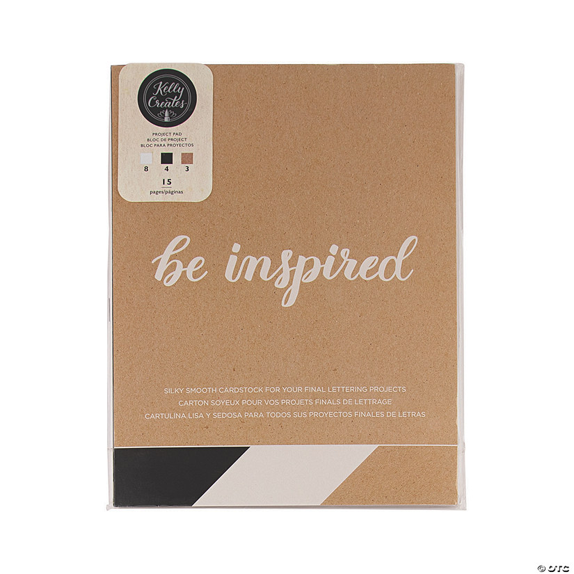 American Crafts&#8482; Kelly Creates Lettering Project Pad Image