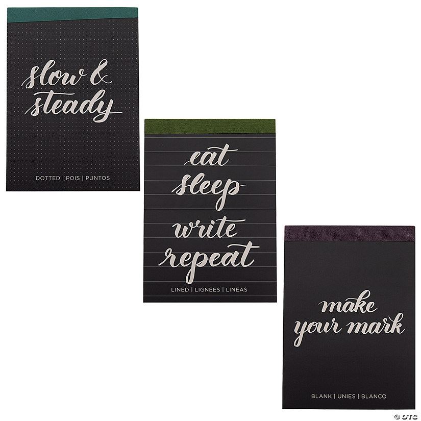 American Crafts&#8482; Kelly Creates Lettering Travel Pad Assortment - 3 Pc. Image