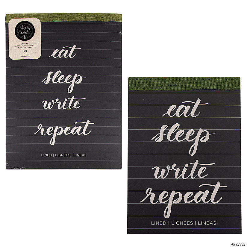 American Crafts&#8482; Kelly Creates Lined Lettering Pad Assortment - 2 Pc. Image