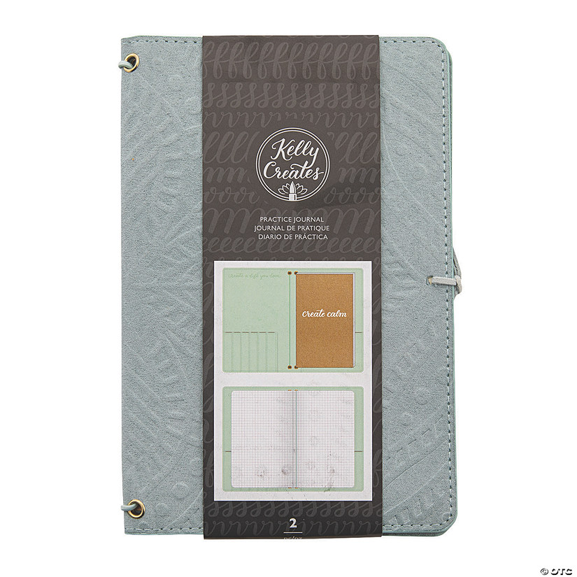 American Crafts&#8482; Kelly Creates Teal Practice Journal - 2 Pc. Image