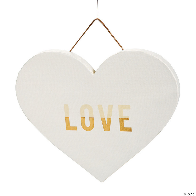American Crafts&#8482;&nbsp;Love Watercolor Heart Panel Image