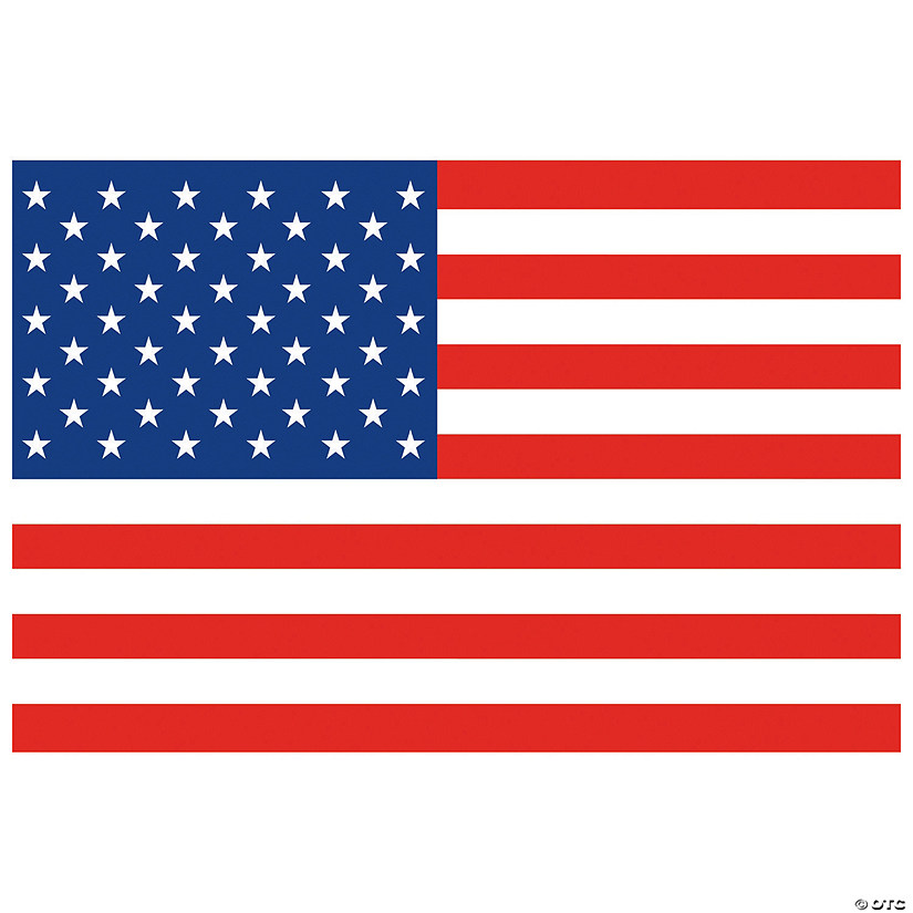 American Flag Backdrop - 3 Pc. Image