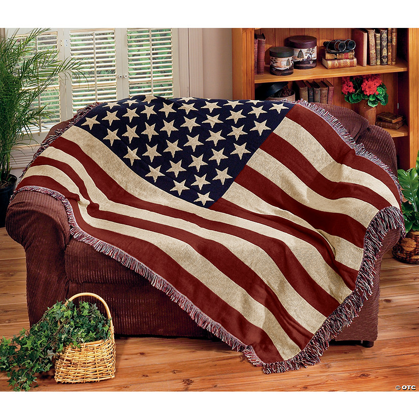 American Flag Throw - Discontinued