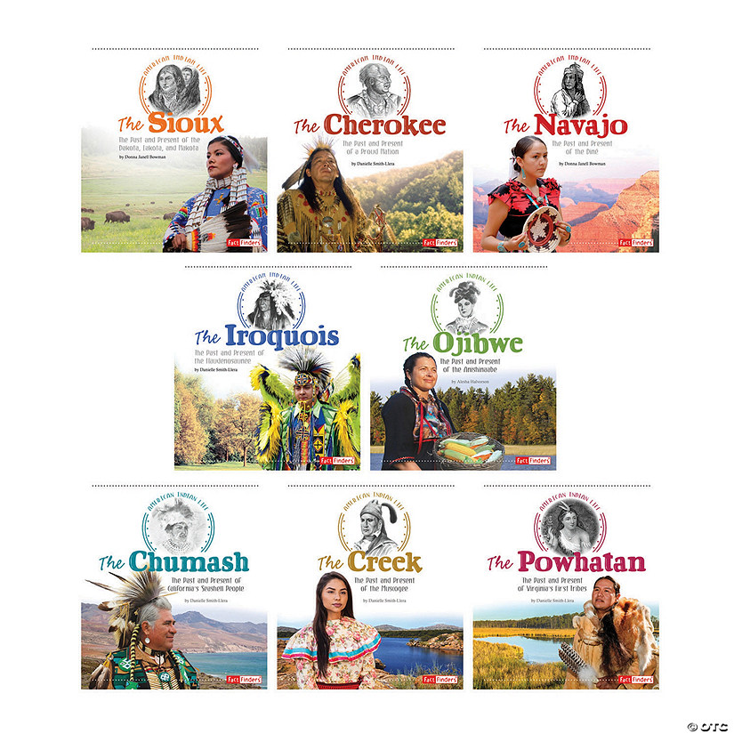 American Indian Life Book Set, Set of 8 Image