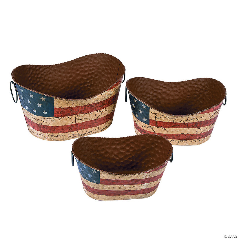 Americana Decorative Pails Image