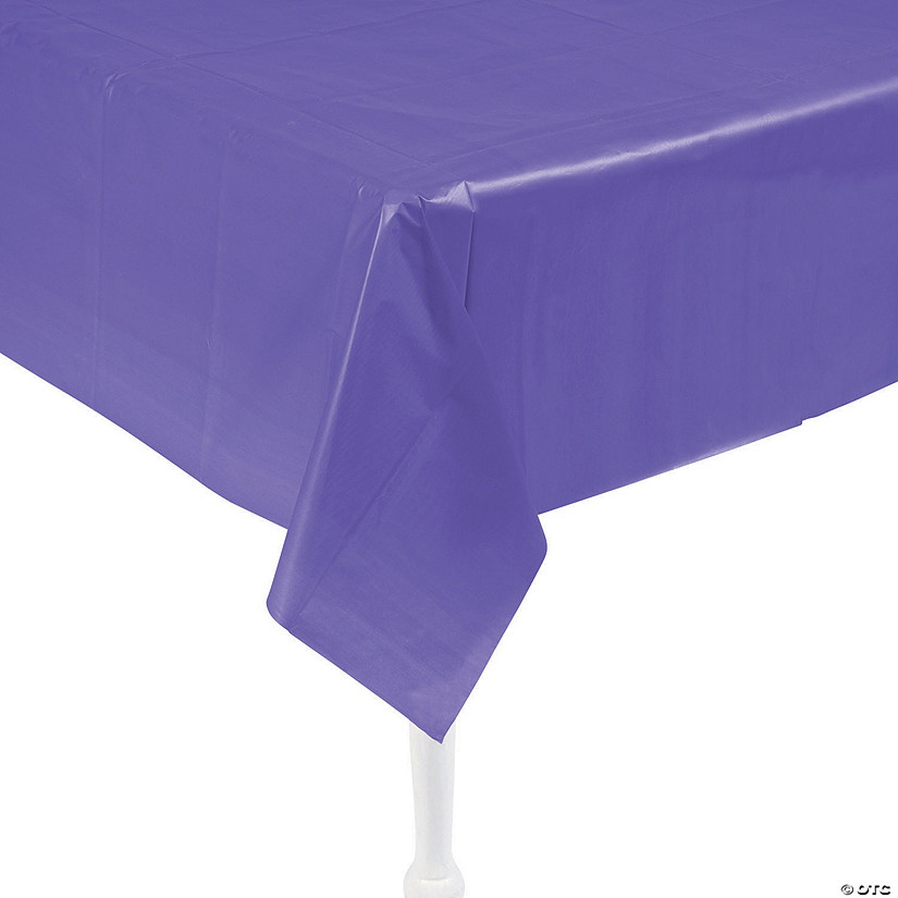 Amethyst Plastic Tablecloth Image