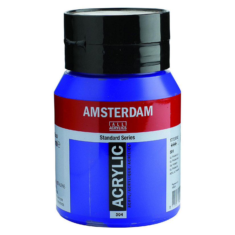 Amsterdam Standard Series Acrylic Paint, 500ml, Ultramarine Oriental