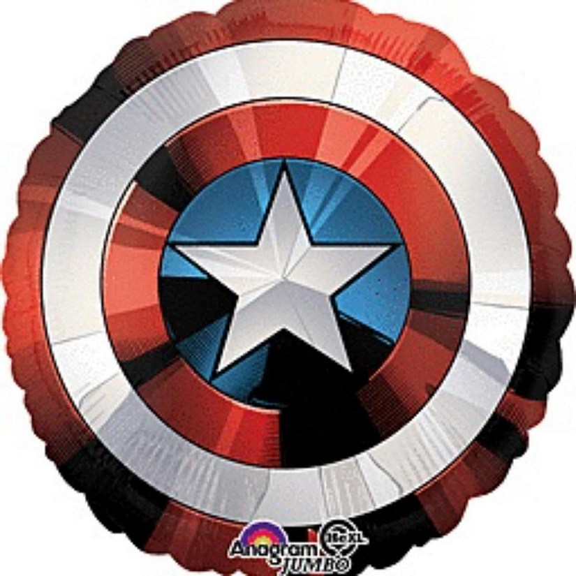 Anagram - 28" - Multicolour - Avengers Shield Balloon Image