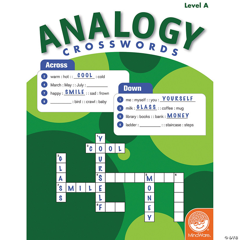 Analogy Crosswords: Level A Image