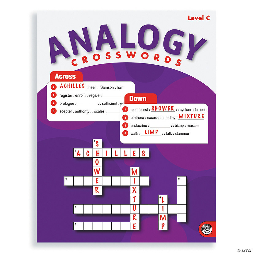 Analogy Crosswords: Level C Image