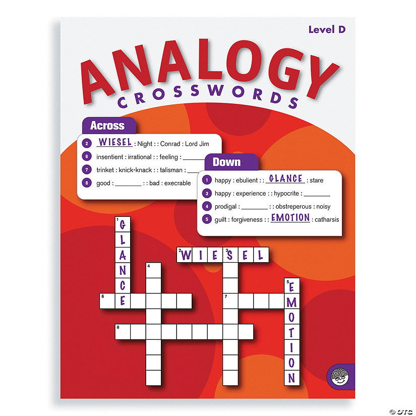 Analogy Crosswords Level D MindWare