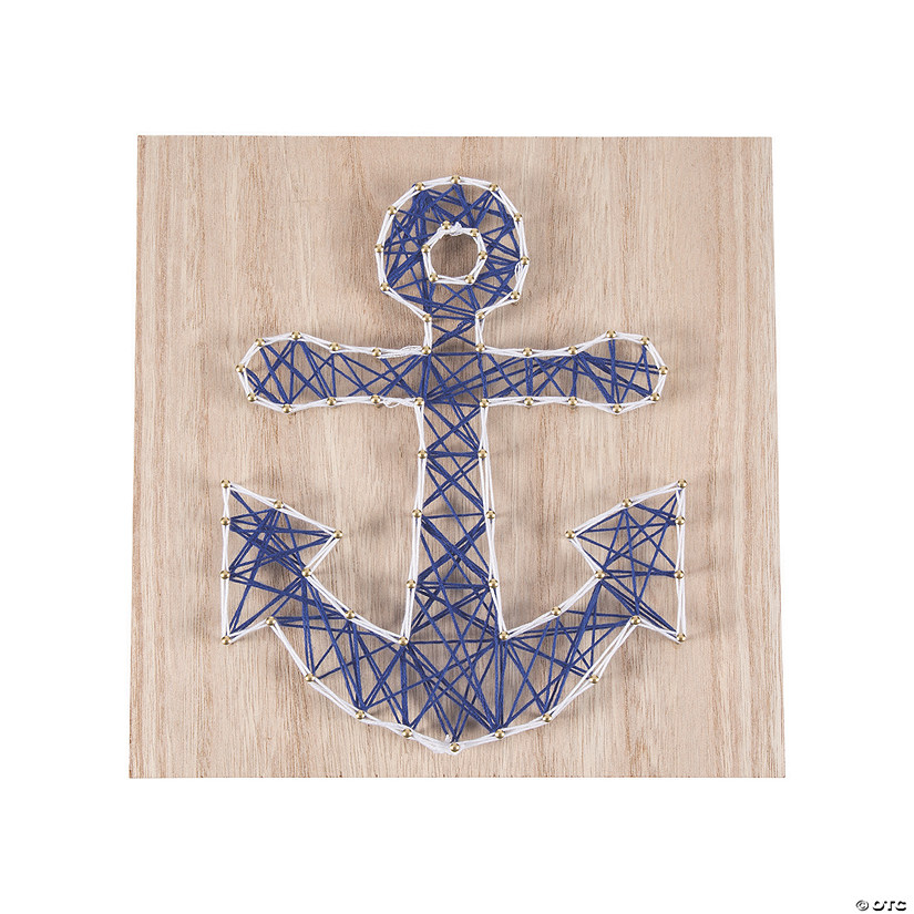 Anchor String Art Craft Image