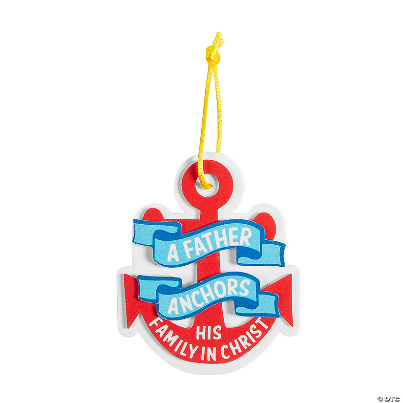 Anchored in Christ Ornament Craft Kit - Makes 12 Image