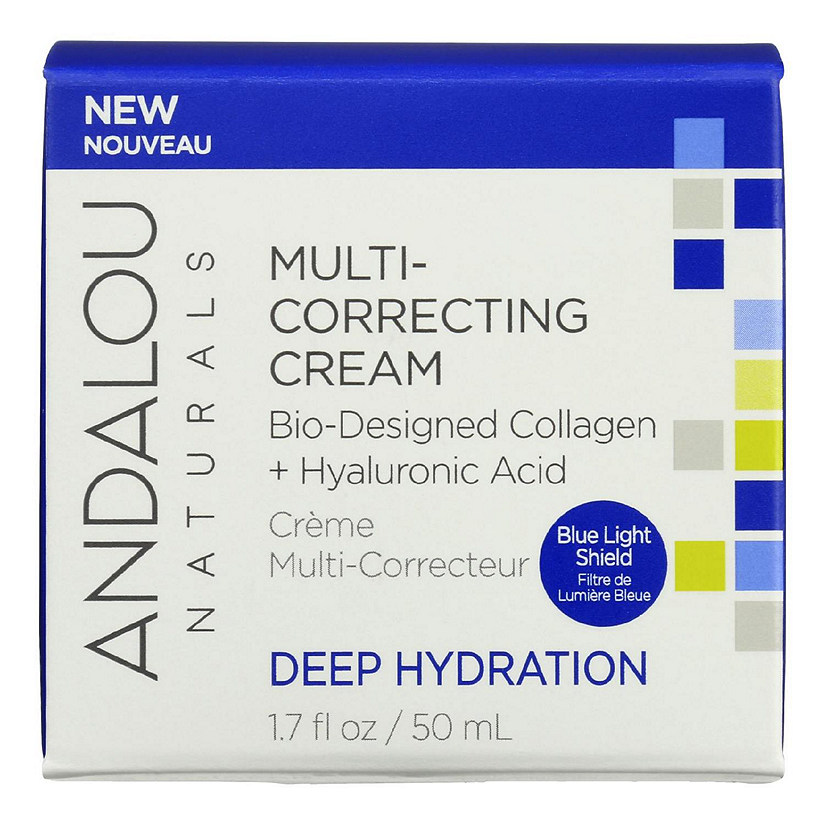 Andalou Naturals - Cream Dp Hyd Mlt Crrcting - 1 Each-1.7 FZ Image