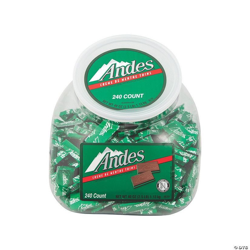 Andes ® Creme de Menthe Thins Mint Chocolate Candy - Discontinued