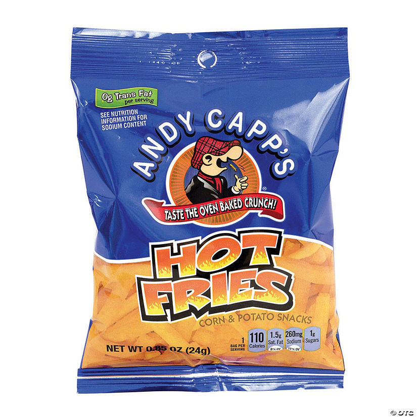 Andy Capps Hot Fries, 0.85 oz, 72 Count Image