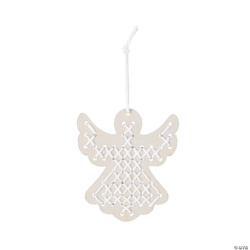 Angel Cross Stitch Ornament Craft Kit - Makes 12 Image